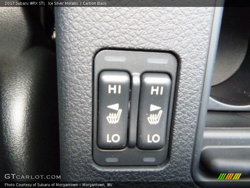 Ice Silver Metallic / Carbon Black 2017 Subaru WRX STI