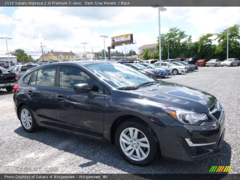 Dark Gray Metallic / Black 2016 Subaru Impreza 2.0i Premium 5-door