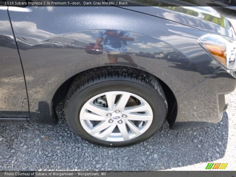 Dark Gray Metallic / Black 2016 Subaru Impreza 2.0i Premium 5-door
