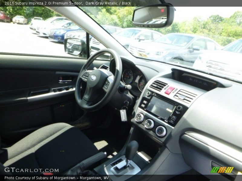 Dark Gray Metallic / Black 2016 Subaru Impreza 2.0i Premium 5-door