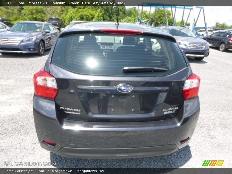 Dark Gray Metallic / Black 2016 Subaru Impreza 2.0i Premium 5-door