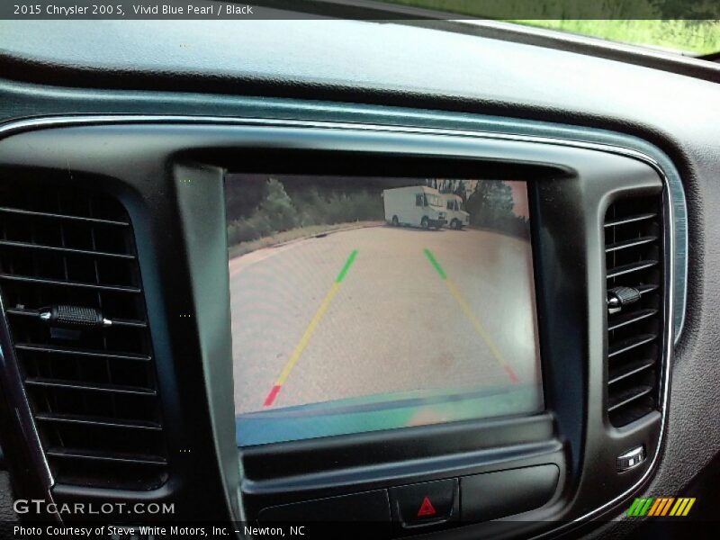 Vivid Blue Pearl / Black 2015 Chrysler 200 S