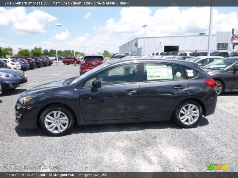 Dark Gray Metallic / Black 2016 Subaru Impreza 2.0i Premium 5-door
