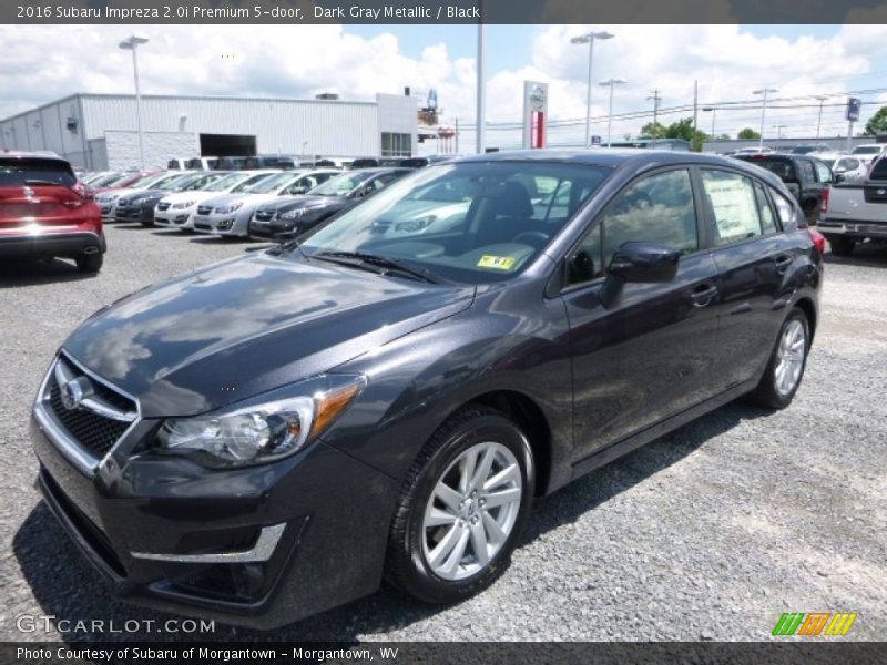 Dark Gray Metallic / Black 2016 Subaru Impreza 2.0i Premium 5-door