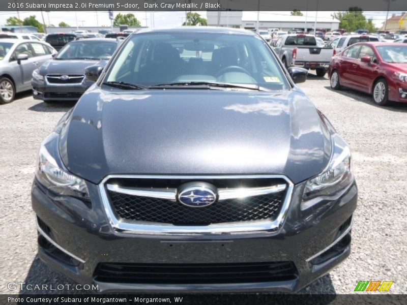 Dark Gray Metallic / Black 2016 Subaru Impreza 2.0i Premium 5-door