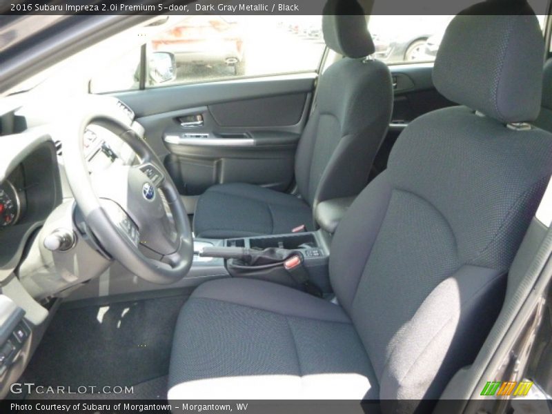 Dark Gray Metallic / Black 2016 Subaru Impreza 2.0i Premium 5-door