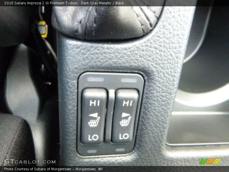 Dark Gray Metallic / Black 2016 Subaru Impreza 2.0i Premium 5-door