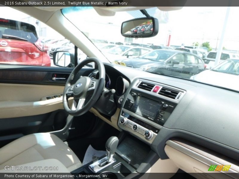 Twilight Blue Metallic / Warm Ivory 2016 Subaru Outback 2.5i Limited