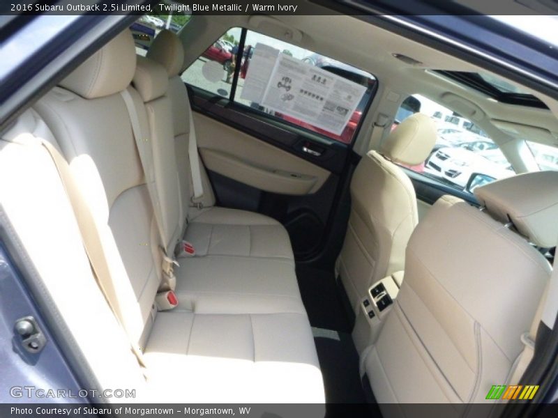 Twilight Blue Metallic / Warm Ivory 2016 Subaru Outback 2.5i Limited