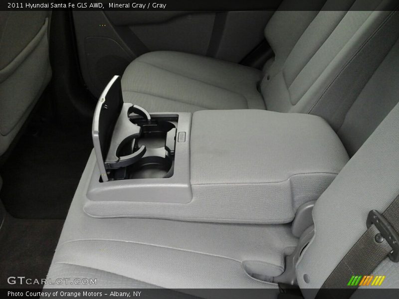 Mineral Gray / Gray 2011 Hyundai Santa Fe GLS AWD