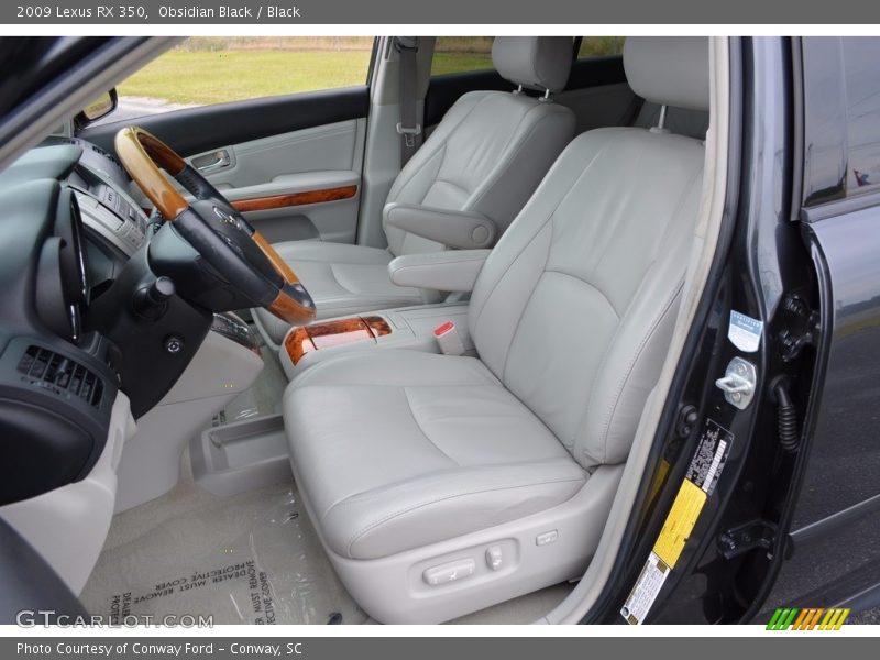 Obsidian Black / Black 2009 Lexus RX 350