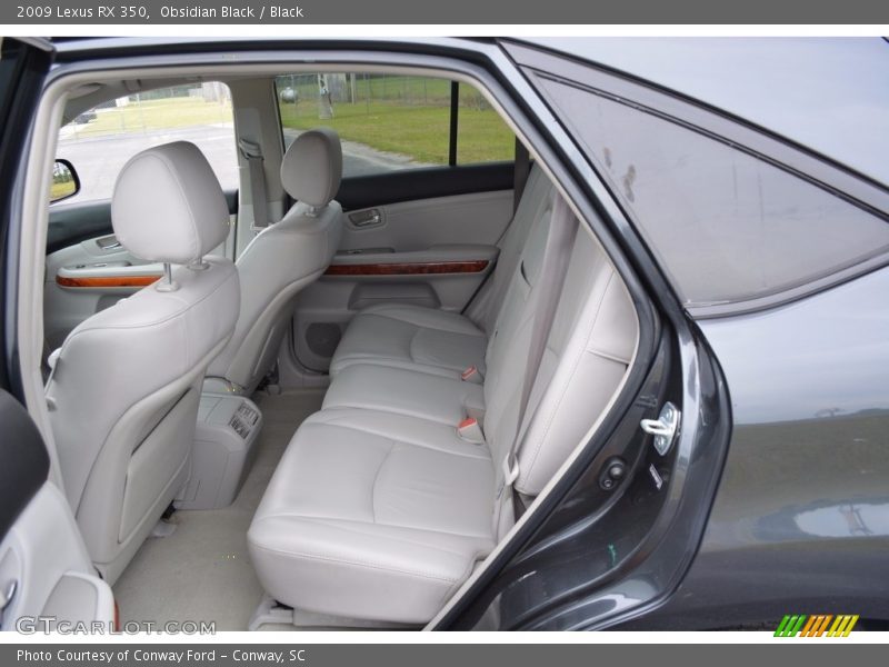 Obsidian Black / Black 2009 Lexus RX 350