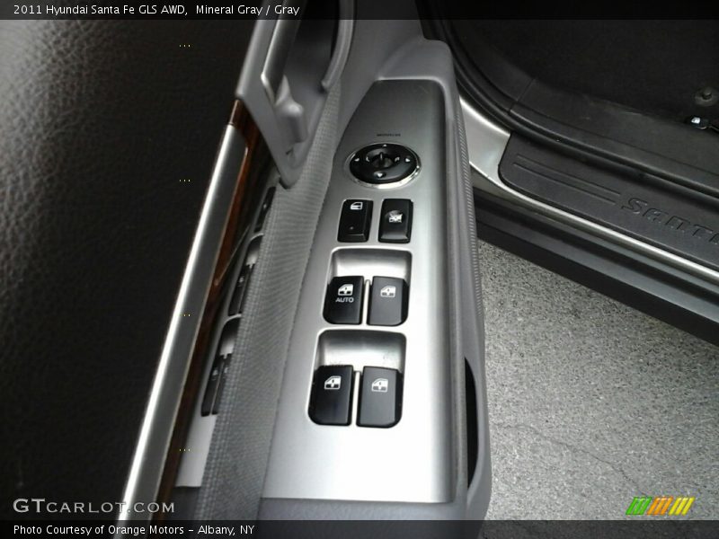 Mineral Gray / Gray 2011 Hyundai Santa Fe GLS AWD