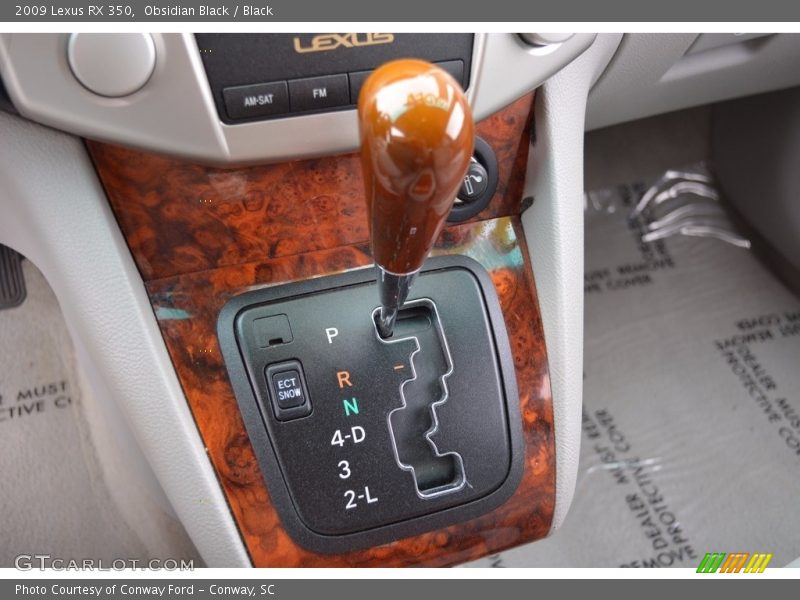 Obsidian Black / Black 2009 Lexus RX 350