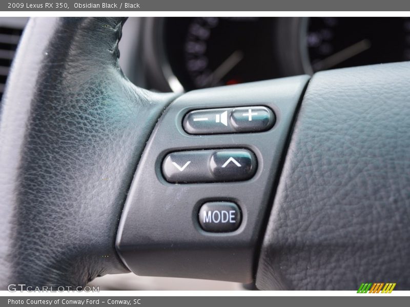 Obsidian Black / Black 2009 Lexus RX 350