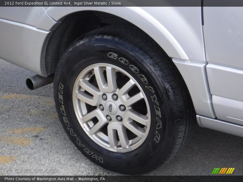 Ingot Silver Metallic / Stone 2012 Ford Expedition EL Limited 4x4