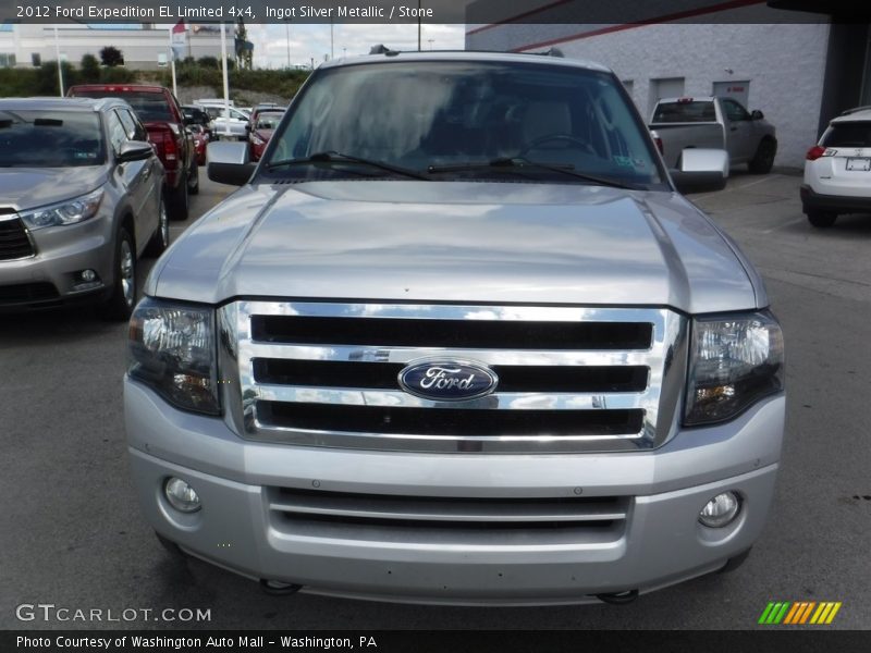 Ingot Silver Metallic / Stone 2012 Ford Expedition EL Limited 4x4