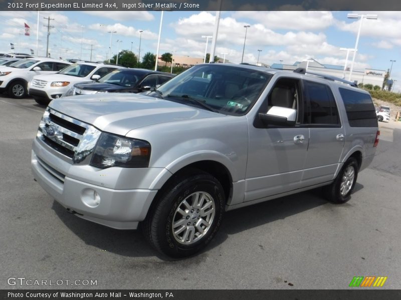 Ingot Silver Metallic / Stone 2012 Ford Expedition EL Limited 4x4