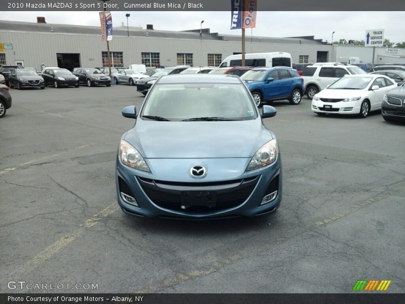 Gunmetal Blue Mica / Black 2010 Mazda MAZDA3 s Sport 5 Door