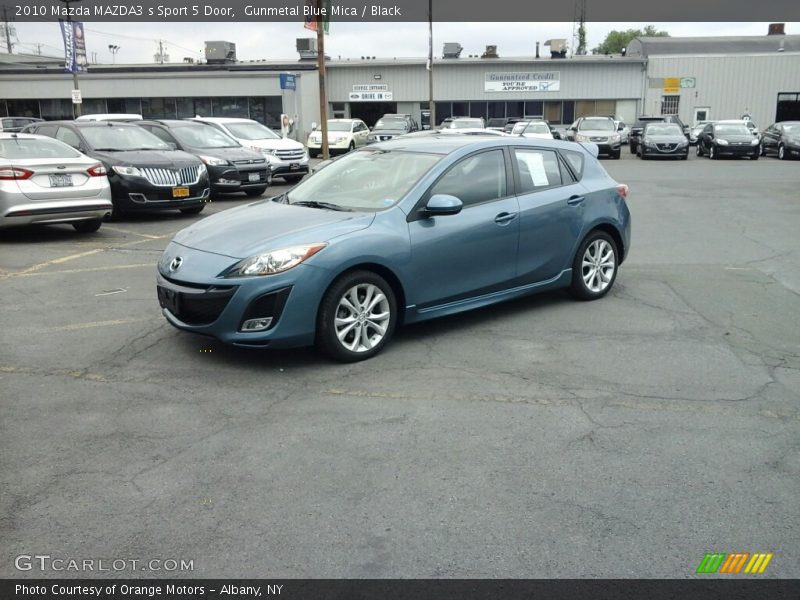 Gunmetal Blue Mica / Black 2010 Mazda MAZDA3 s Sport 5 Door