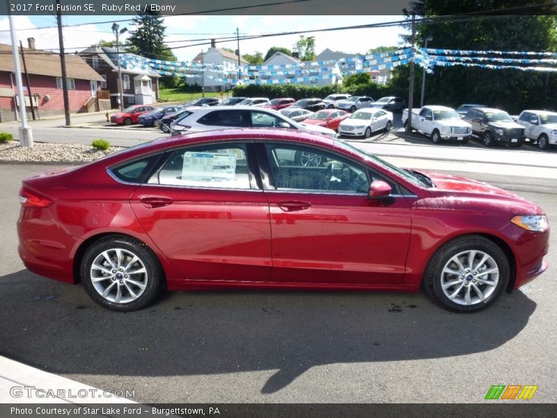 2017 Fusion SE Ruby Red