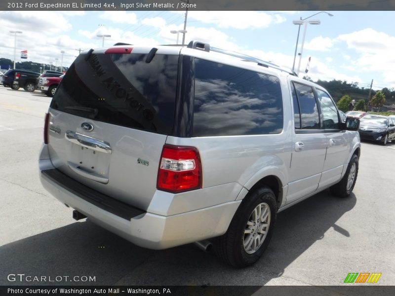 Ingot Silver Metallic / Stone 2012 Ford Expedition EL Limited 4x4