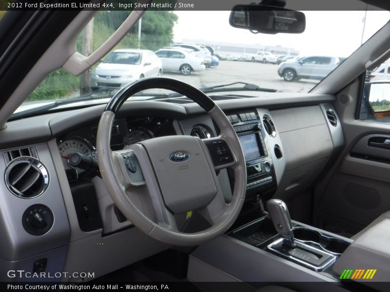 Ingot Silver Metallic / Stone 2012 Ford Expedition EL Limited 4x4