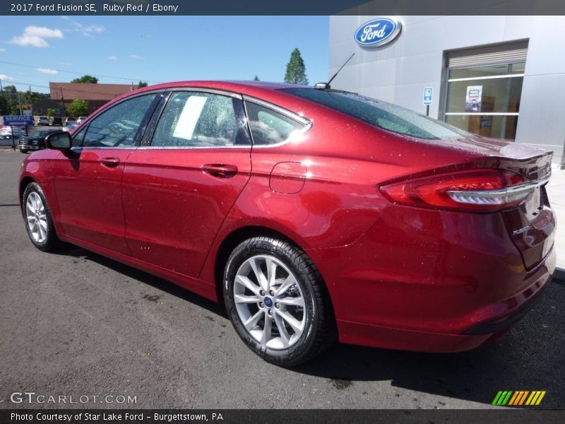  2017 Fusion SE Ruby Red