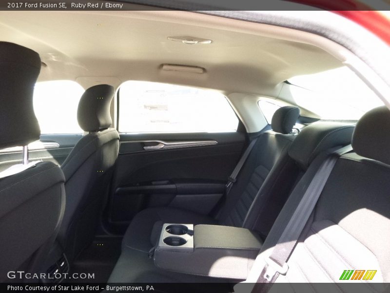 Ruby Red / Ebony 2017 Ford Fusion SE