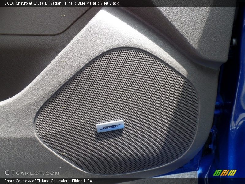 Kinetic Blue Metallic / Jet Black 2016 Chevrolet Cruze LT Sedan