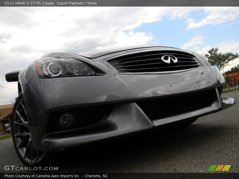 Liquid Platinum / Stone 2011 Infiniti G 37 IPL Coupe