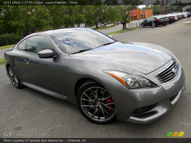 Liquid Platinum / Stone 2011 Infiniti G 37 IPL Coupe