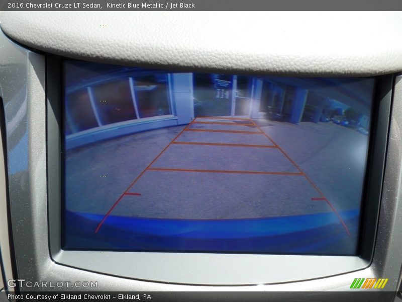 Kinetic Blue Metallic / Jet Black 2016 Chevrolet Cruze LT Sedan