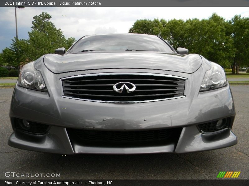 Liquid Platinum / Stone 2011 Infiniti G 37 IPL Coupe