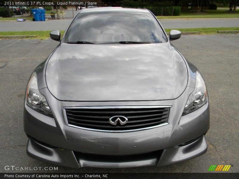 Liquid Platinum / Stone 2011 Infiniti G 37 IPL Coupe