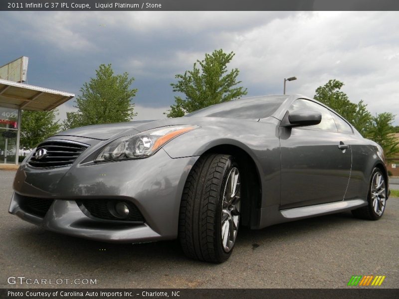Liquid Platinum / Stone 2011 Infiniti G 37 IPL Coupe