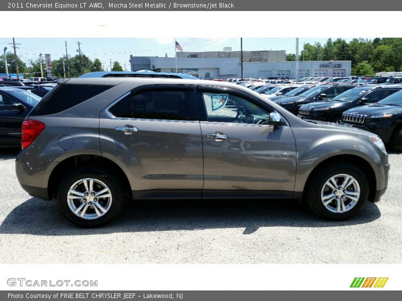 Mocha Steel Metallic / Brownstone/Jet Black 2011 Chevrolet Equinox LT AWD