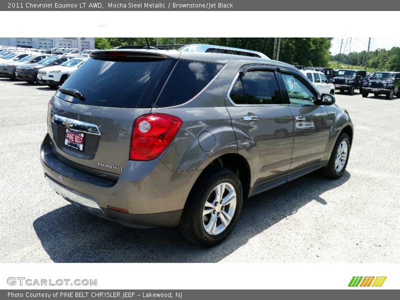 Mocha Steel Metallic / Brownstone/Jet Black 2011 Chevrolet Equinox LT AWD