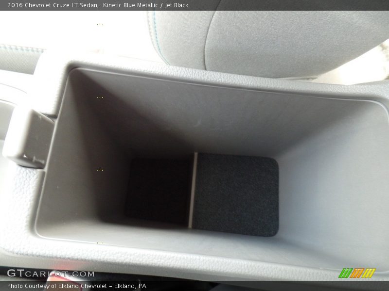 Kinetic Blue Metallic / Jet Black 2016 Chevrolet Cruze LT Sedan
