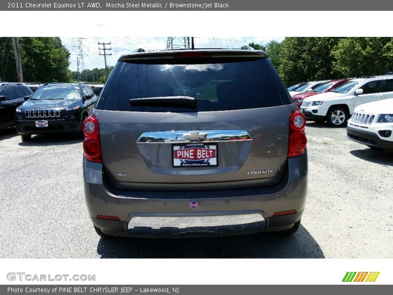 Mocha Steel Metallic / Brownstone/Jet Black 2011 Chevrolet Equinox LT AWD