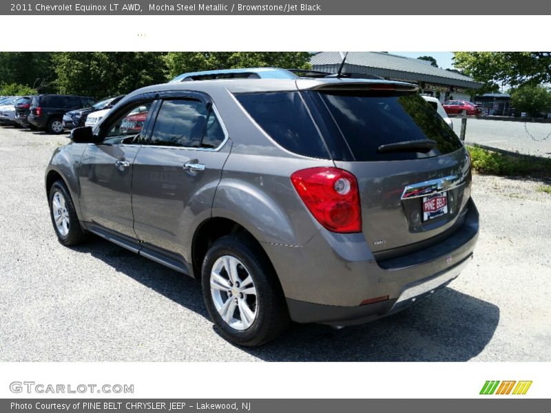 Mocha Steel Metallic / Brownstone/Jet Black 2011 Chevrolet Equinox LT AWD