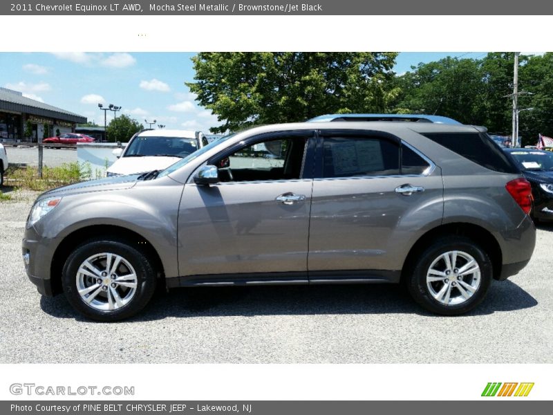Mocha Steel Metallic / Brownstone/Jet Black 2011 Chevrolet Equinox LT AWD