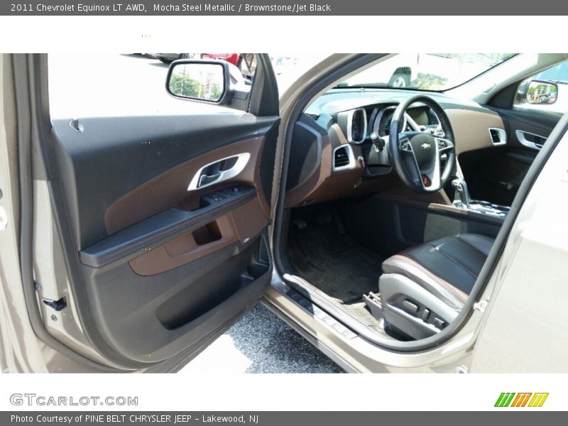 Mocha Steel Metallic / Brownstone/Jet Black 2011 Chevrolet Equinox LT AWD