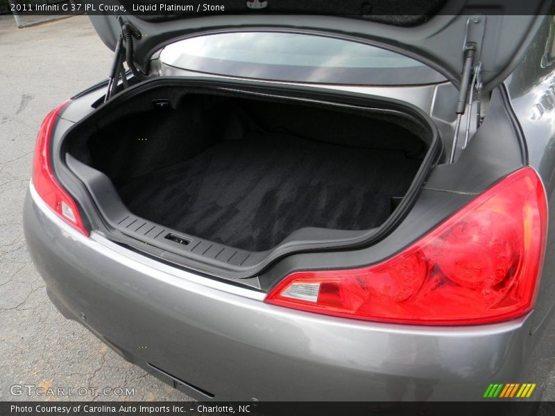 Liquid Platinum / Stone 2011 Infiniti G 37 IPL Coupe