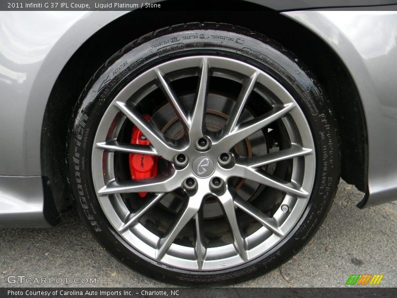 Liquid Platinum / Stone 2011 Infiniti G 37 IPL Coupe