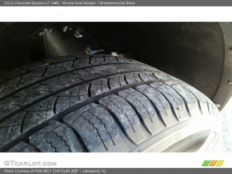 Mocha Steel Metallic / Brownstone/Jet Black 2011 Chevrolet Equinox LT AWD
