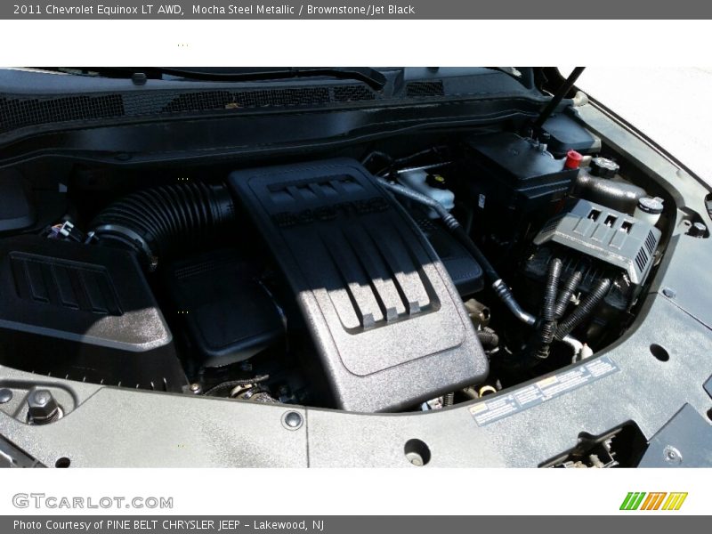 Mocha Steel Metallic / Brownstone/Jet Black 2011 Chevrolet Equinox LT AWD