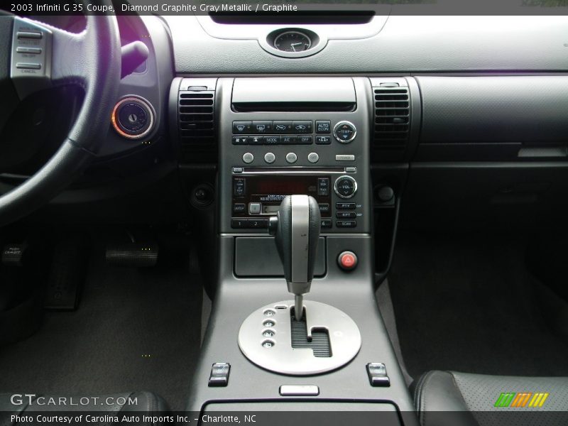 Diamond Graphite Gray Metallic / Graphite 2003 Infiniti G 35 Coupe