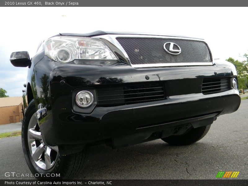 Black Onyx / Sepia 2010 Lexus GX 460