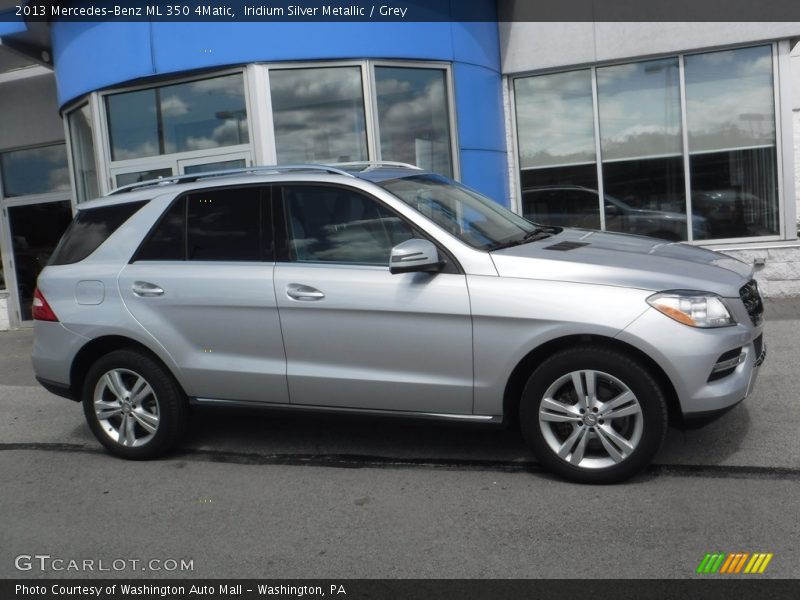 Iridium Silver Metallic / Grey 2013 Mercedes-Benz ML 350 4Matic